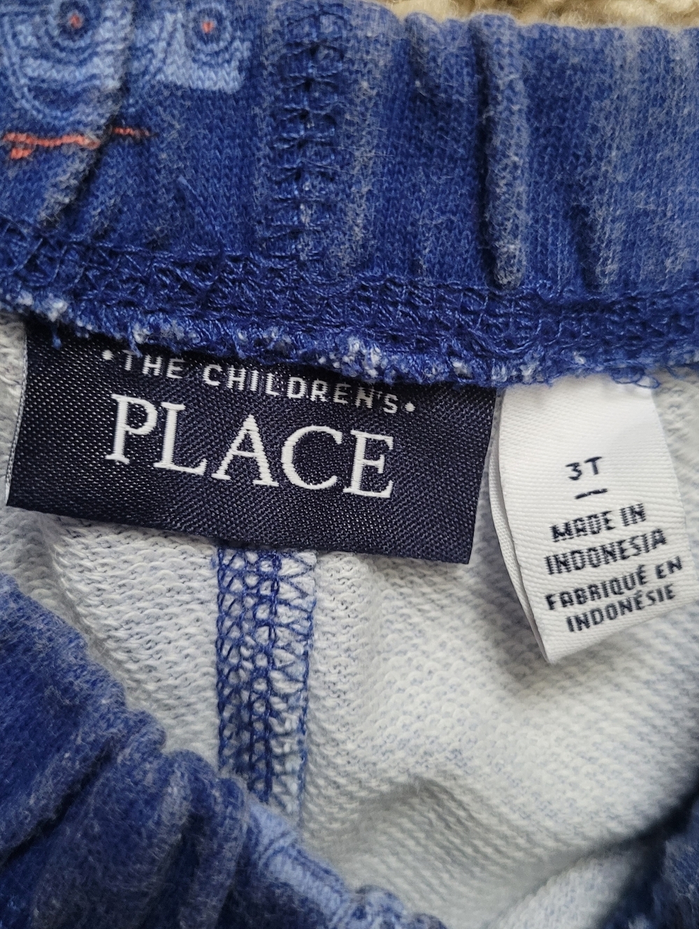 The Childrens Place 3T Retro Beach Bum Raw Hem Pull On Summer Shorts Blue Car - Picture 6 of 7